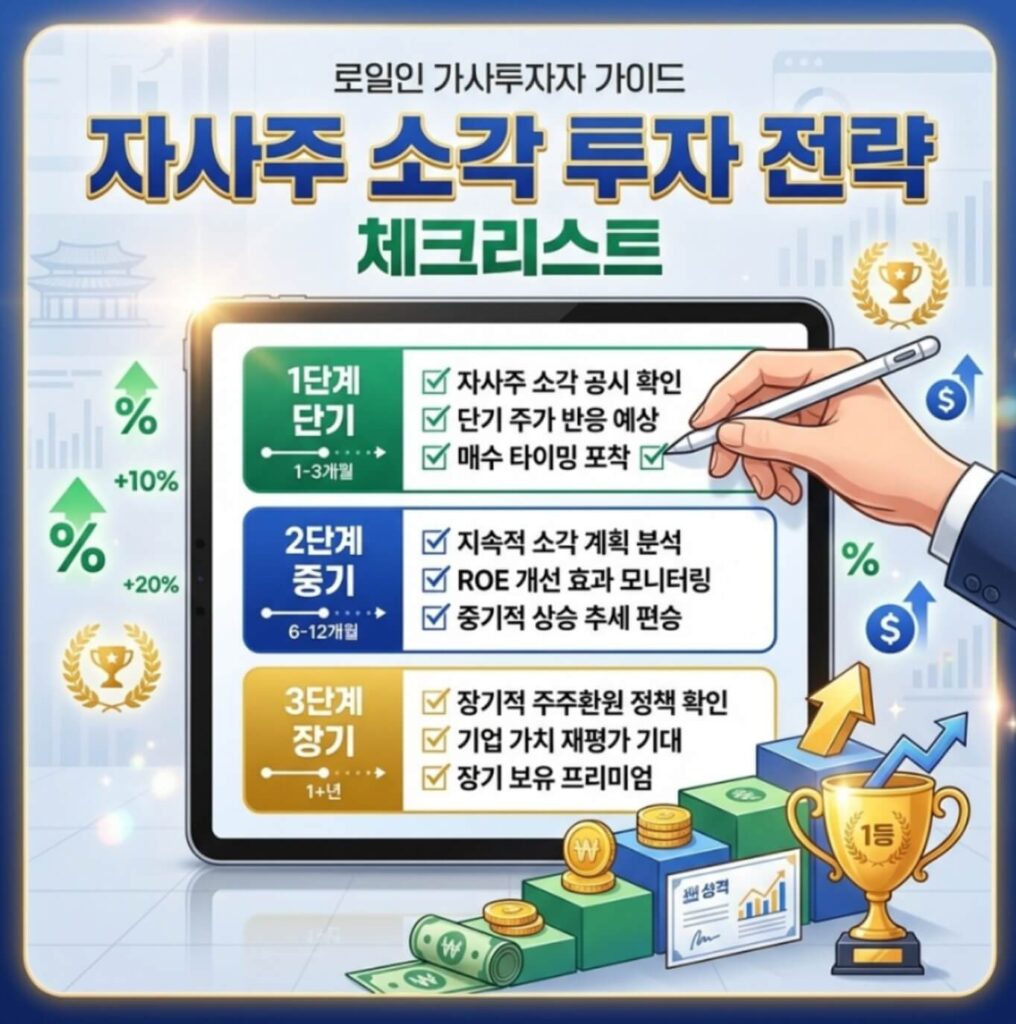 자사주 소각 투자 전략