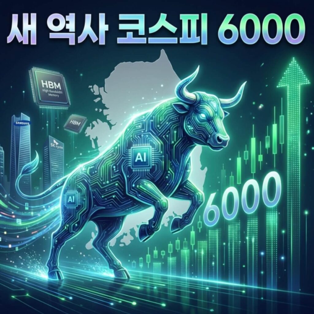 코스피 6000 돌파