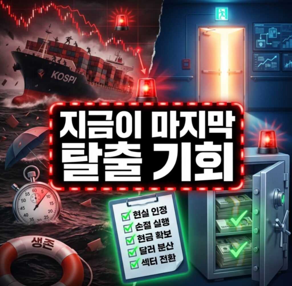 주식 폭락 대응 전략