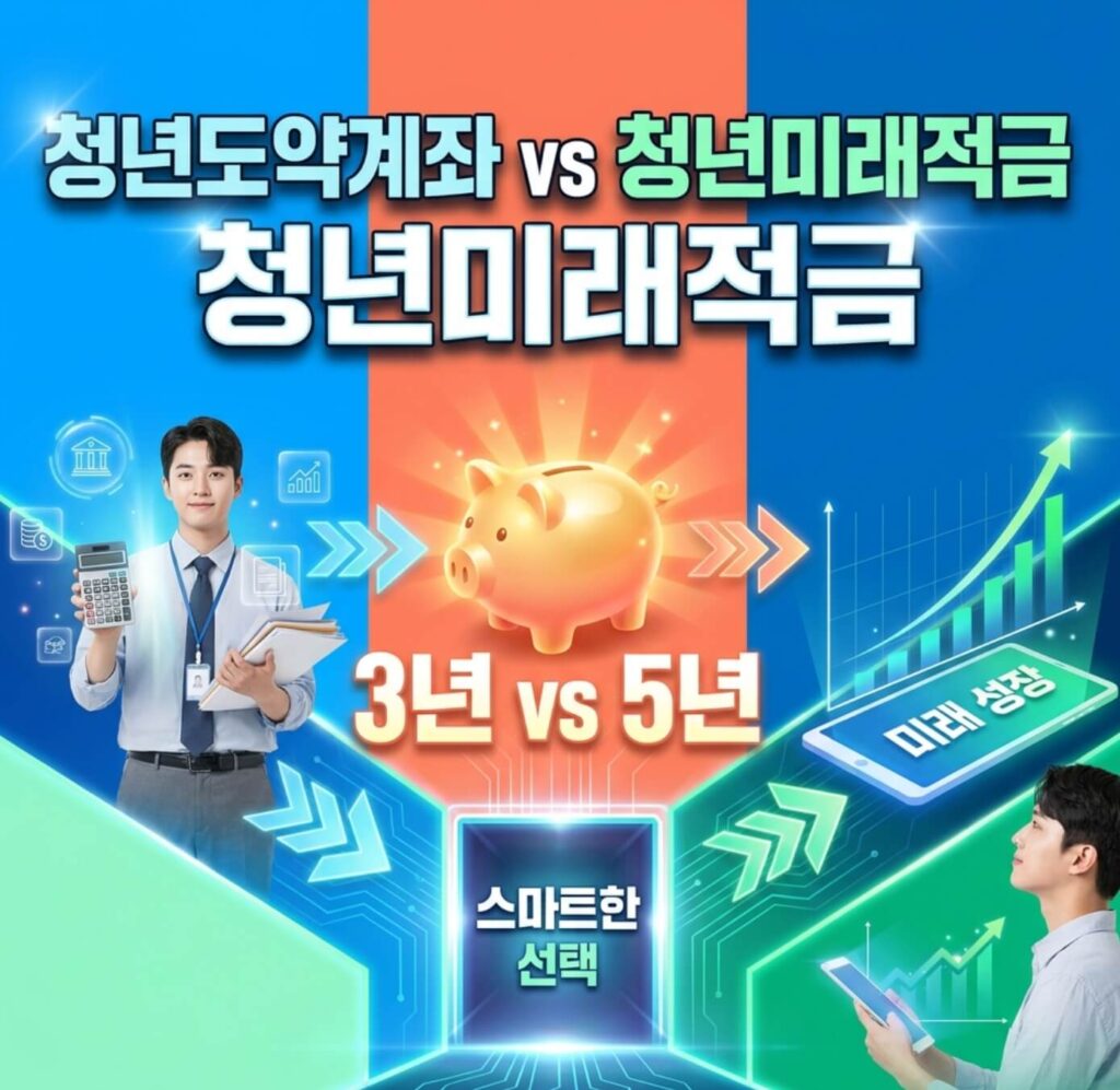 청년도약계좌 vs 청년미래적금 vs 청년형 ISA