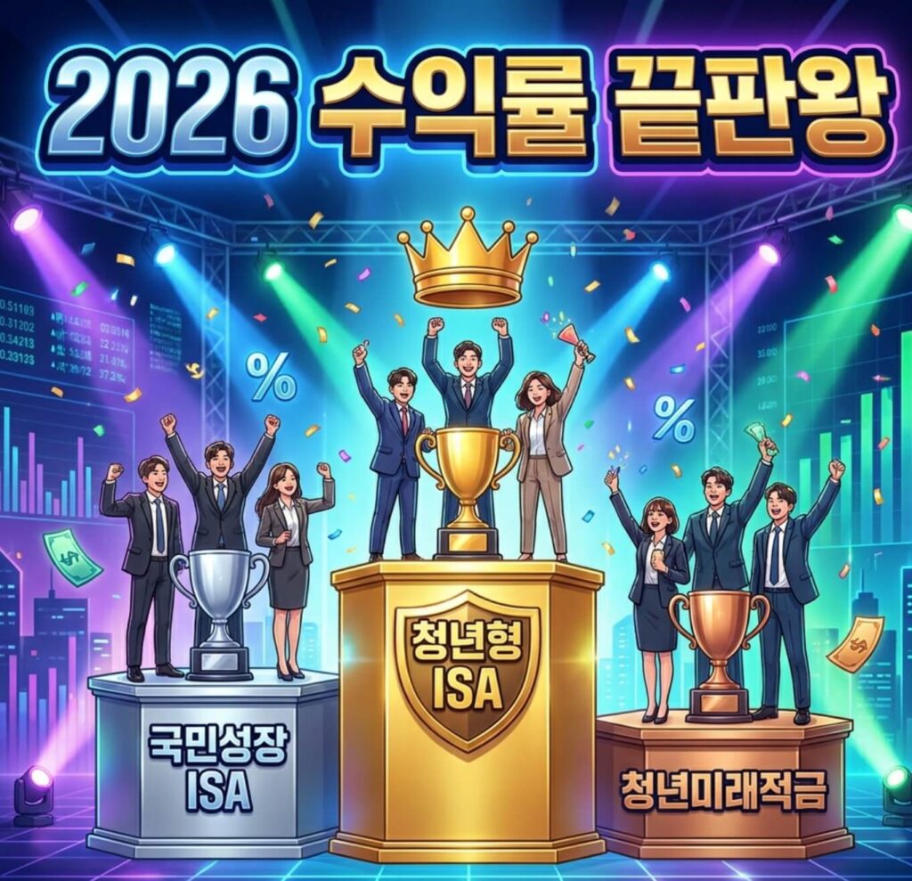 청년형 ISA vs 국민성장 ISA vs 청년미래적금